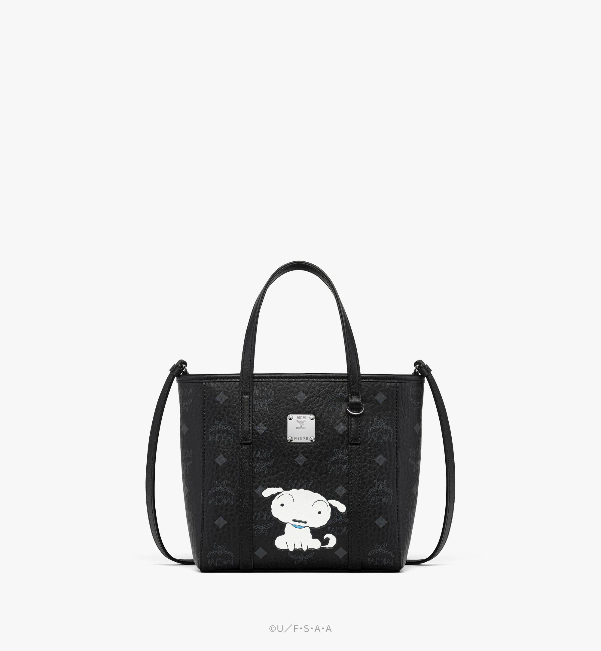 MCM X CRAYON SHIN-CHAN Toni Top-Zip Shopper in Visetos 1